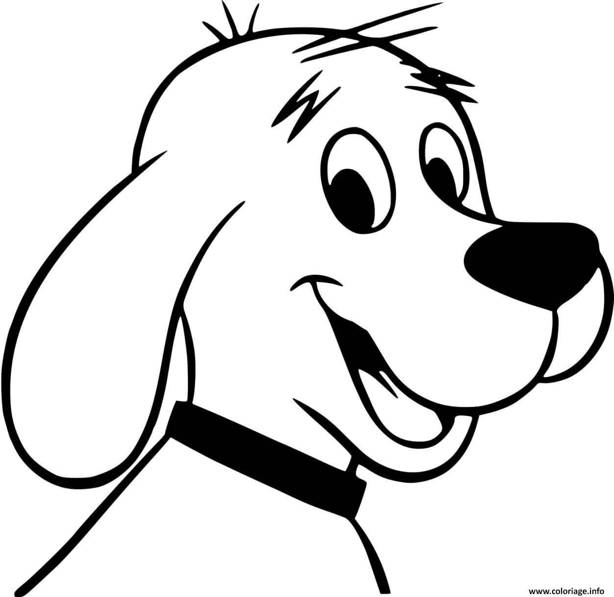 Dessin Clifford le chien rouge 2021 dessin anime Coloriage Gratuit à Imprimer