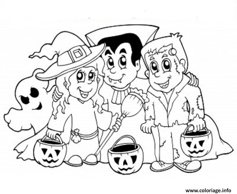 Dessin halloween dessin Coloriage Gratuit à Imprimer