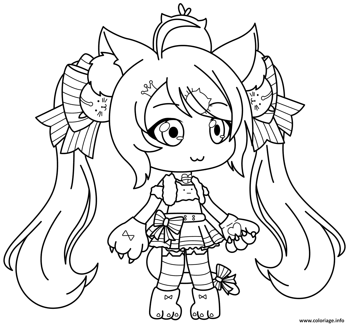 Dessin Rambo Nyan Kitty Coloriage Gratuit à Imprimer