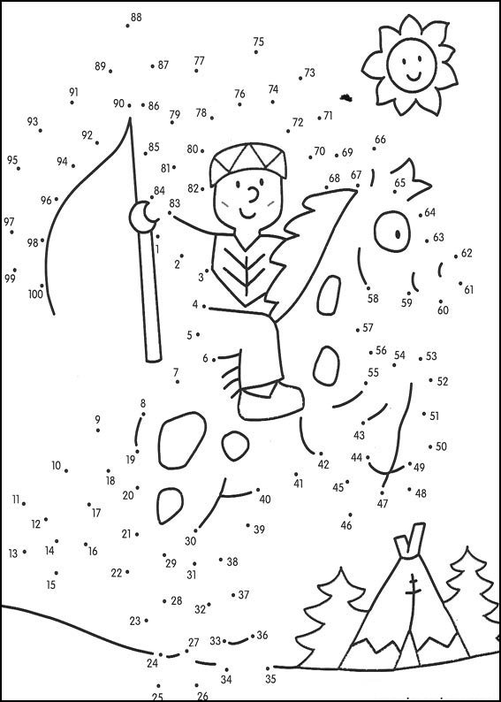 Coloriage Mystère numéro 68 à découvrir en reliant les points - Points a relier à imprimer