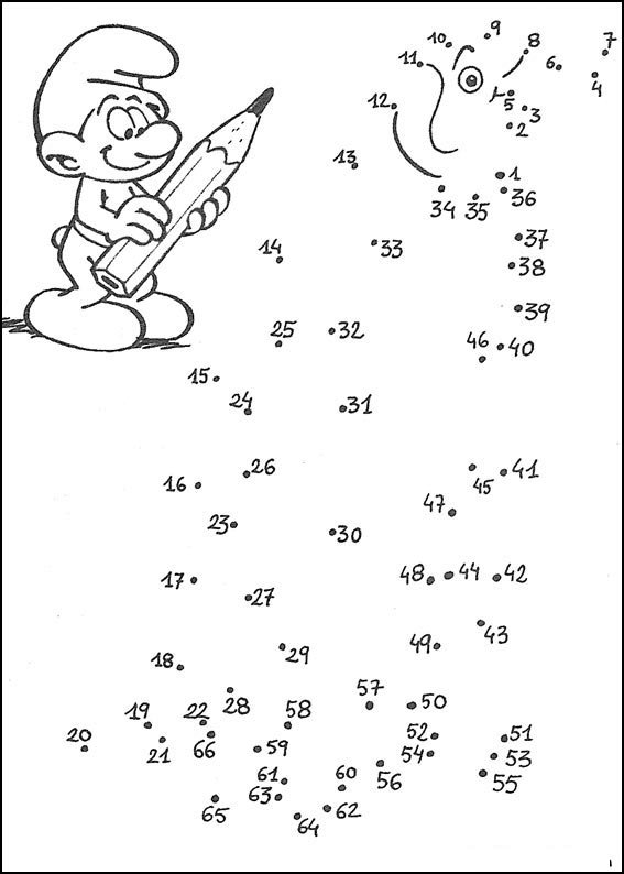Coloriage Activité points à relier 05 gratuite - Points a relier à imprimer