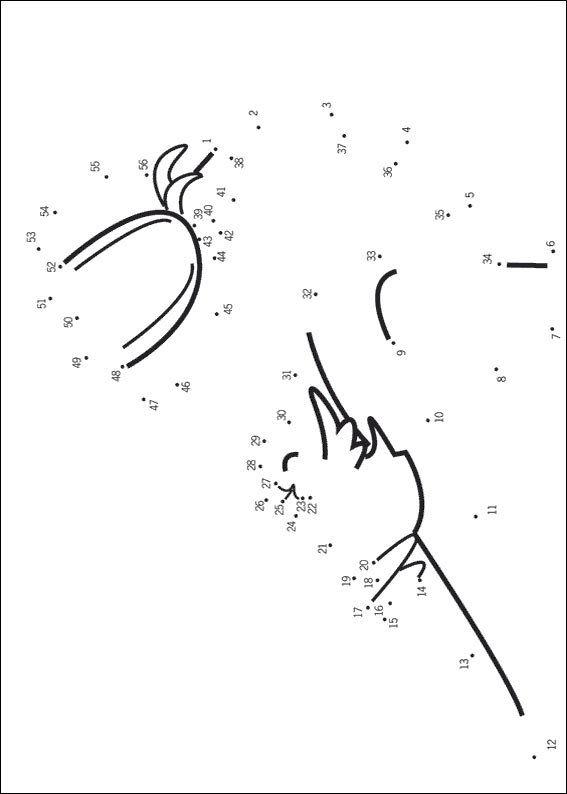 Coloriage Activité points à relier 106 gratuite - Points a relier à imprimer