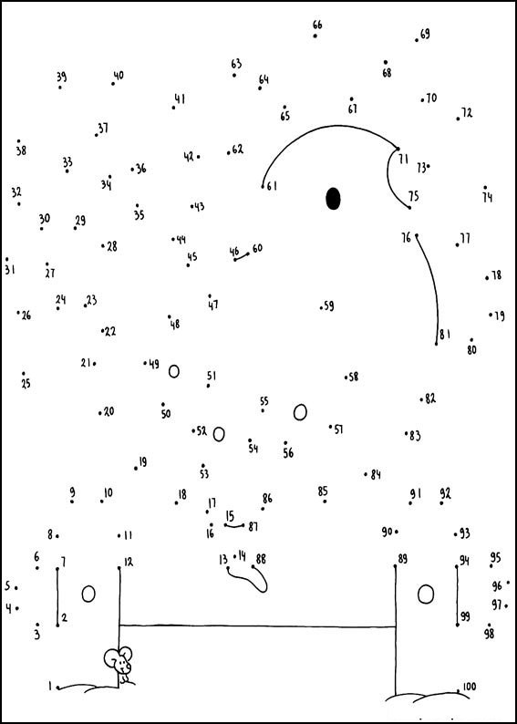 Coloriage Activité relier points en séquence - Points a relier à imprimer