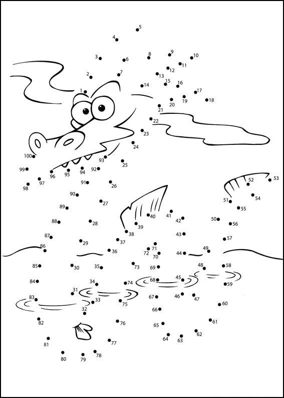 Coloriage Activité points à relier 111 - Points a relier à imprimer