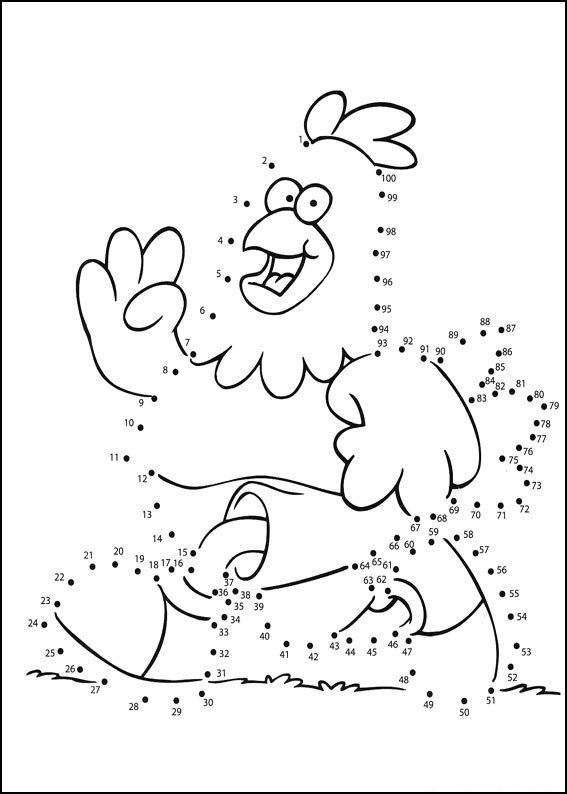 Coloriage Jeu de points à relier 131 - Points a relier à imprimer