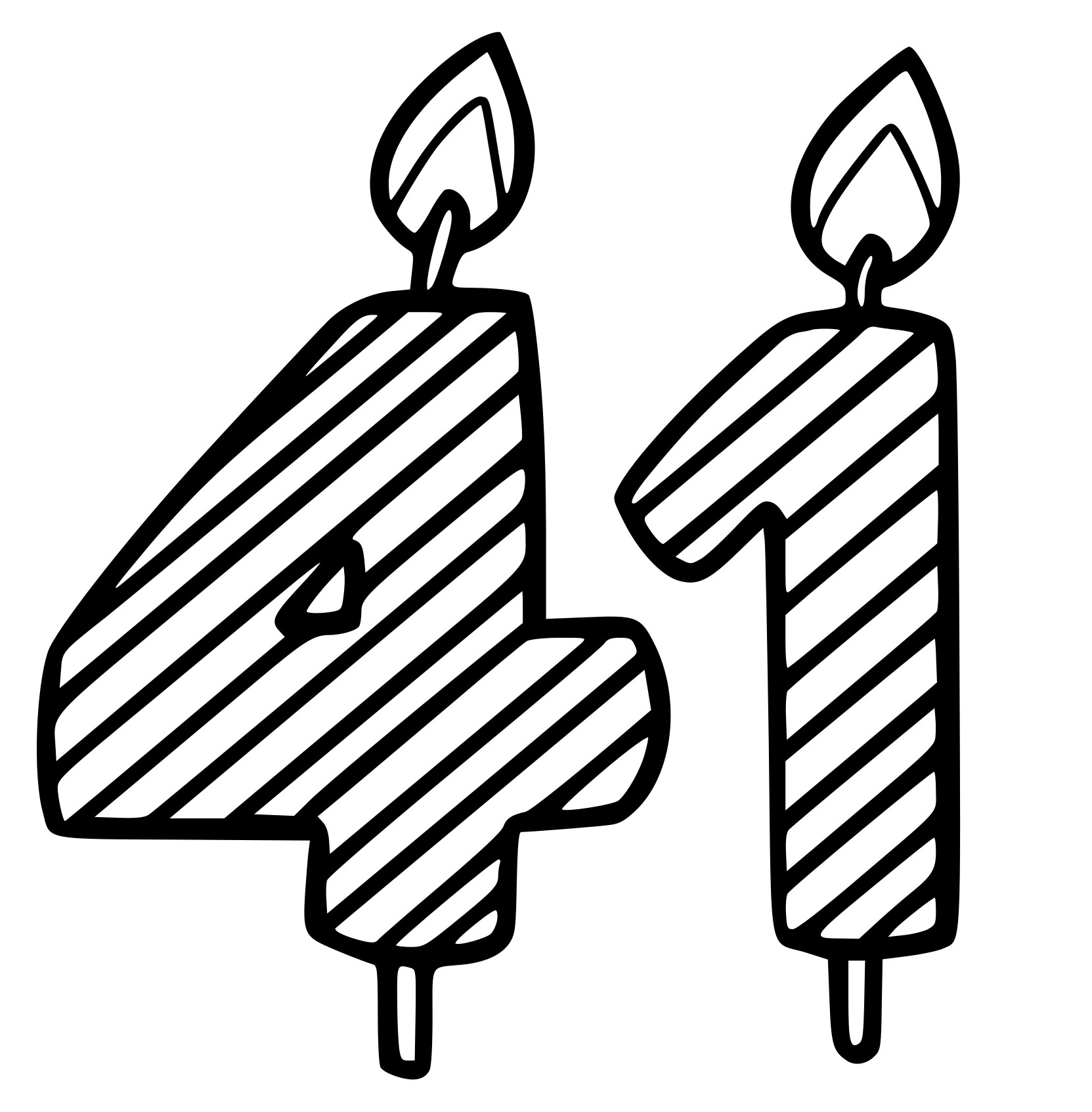 Coloriage 41 Ans - Anniversaire à imprimer