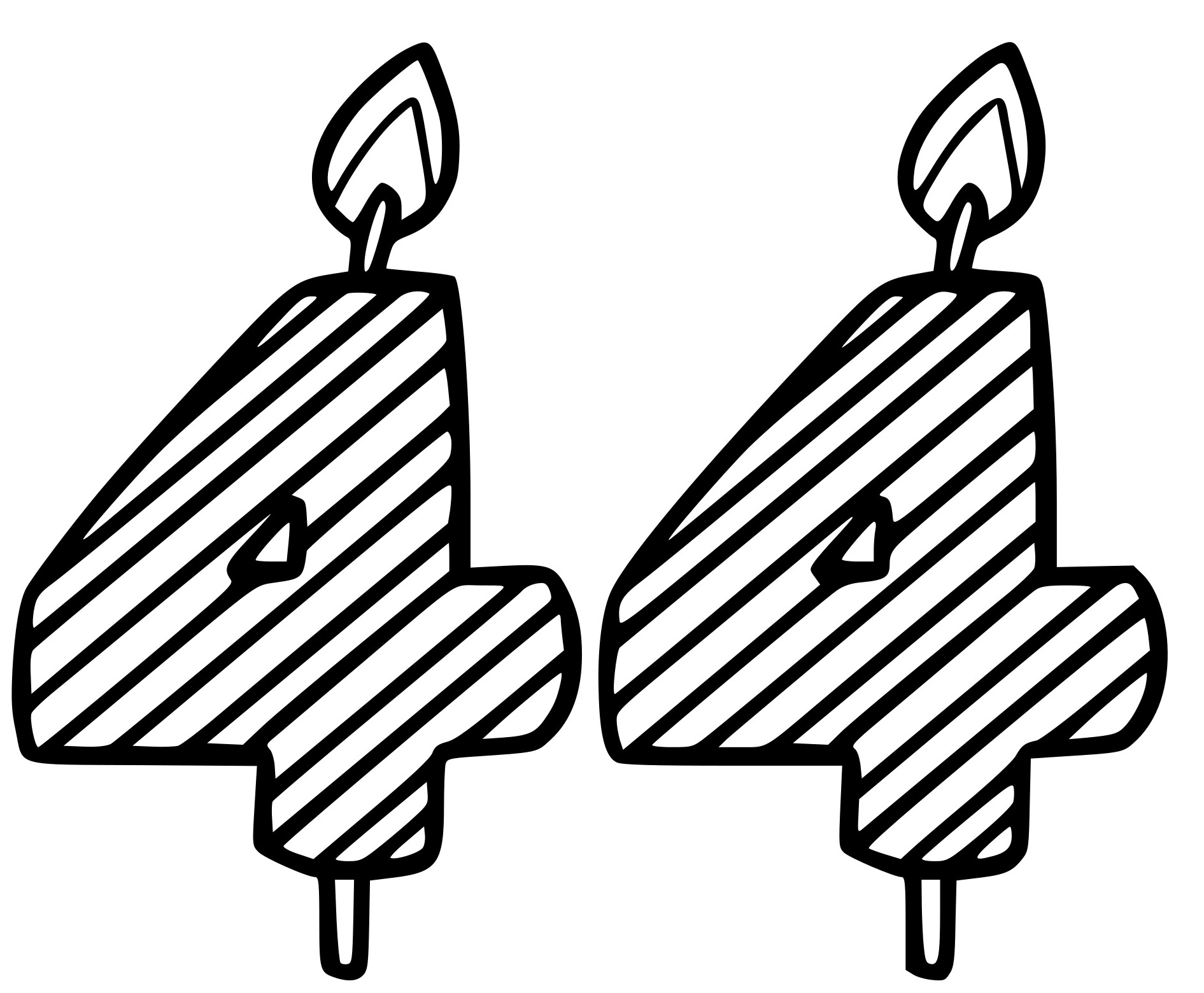 Coloriage 44 Ans - Anniversaire à imprimer