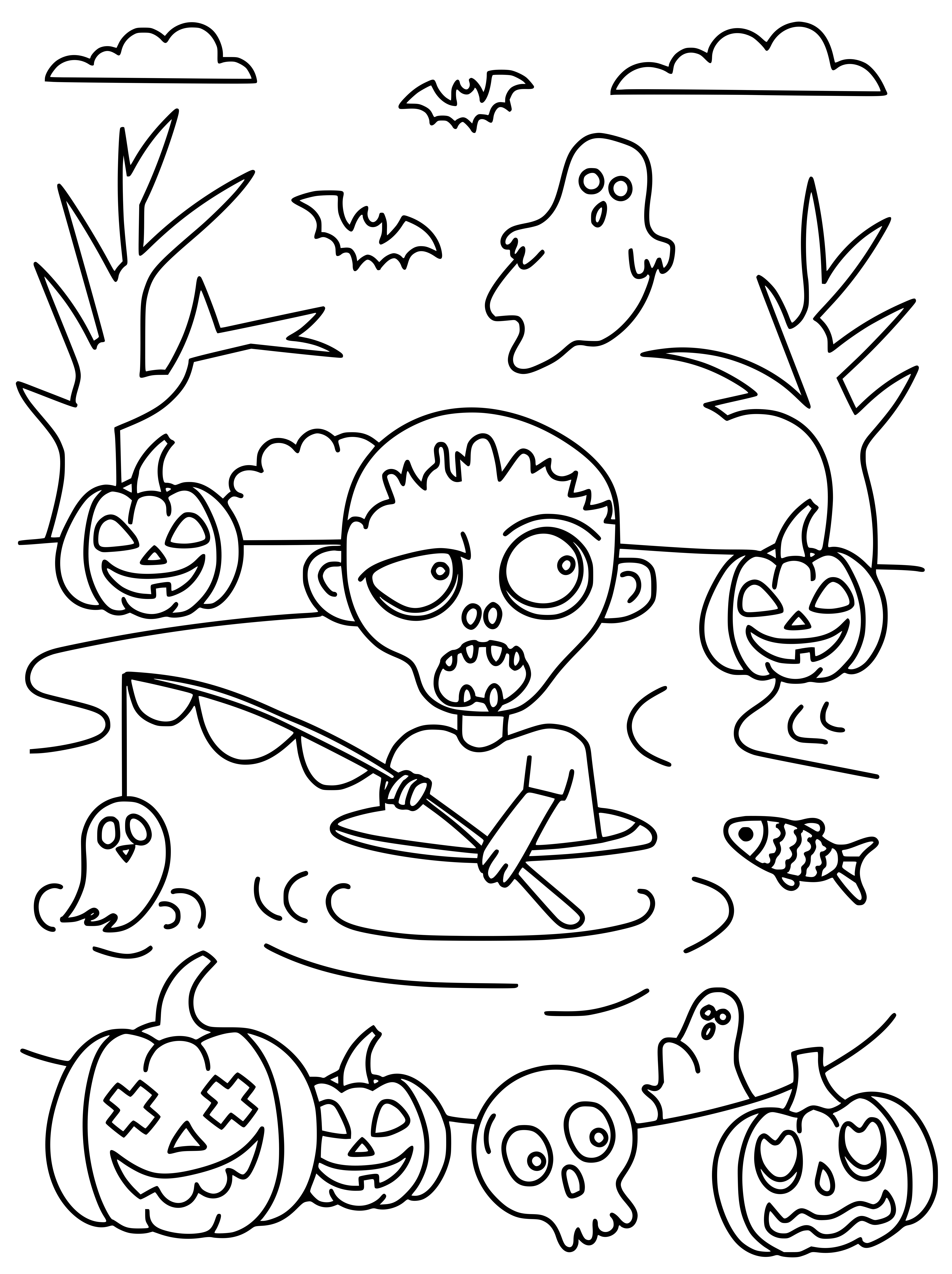 Coloriage 469046887 122131569188497641 5247677722488565122 N - Halloween maternelle à imprimer