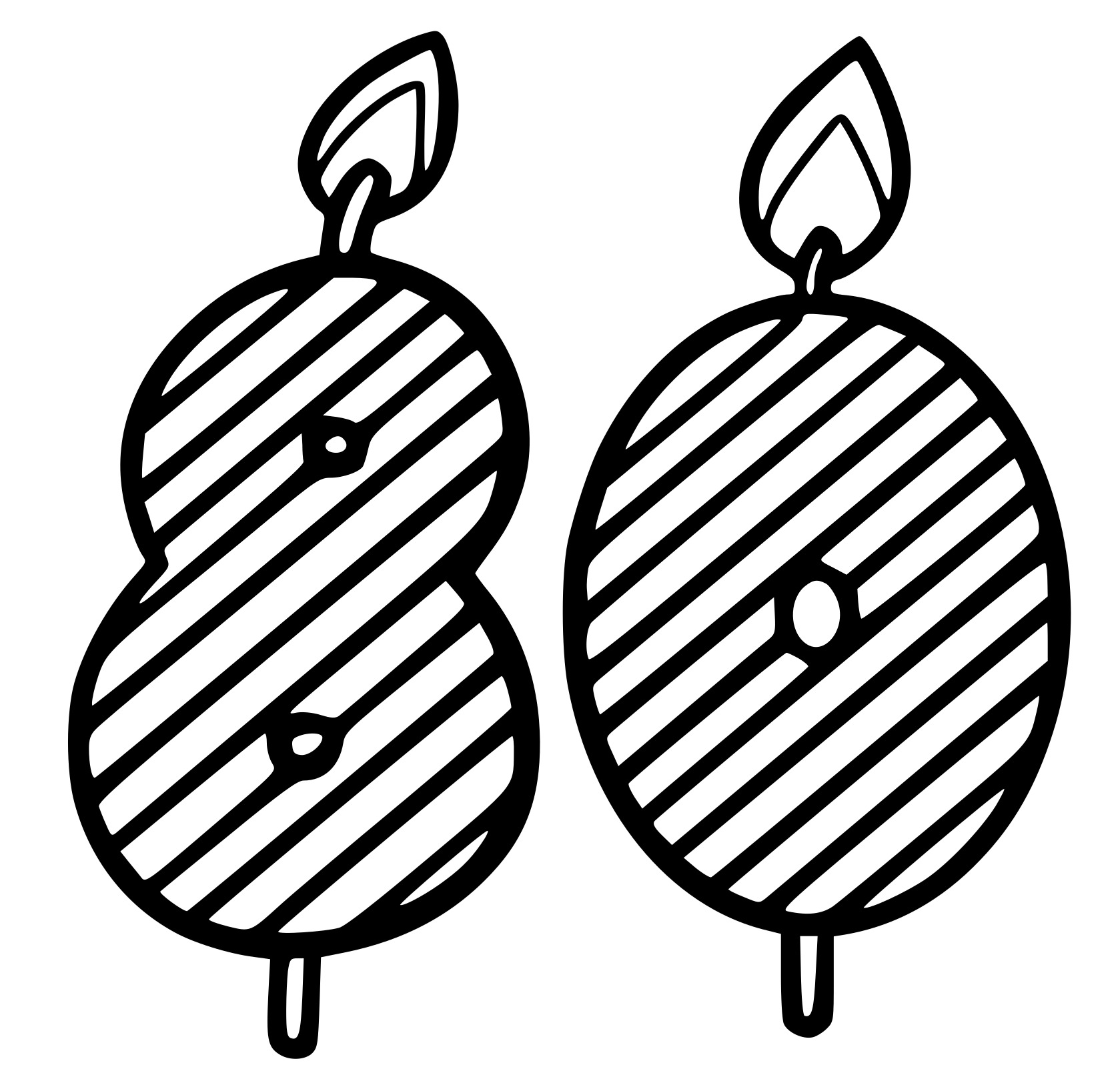 Coloriage 80 Ans - Anniversaire à imprimer