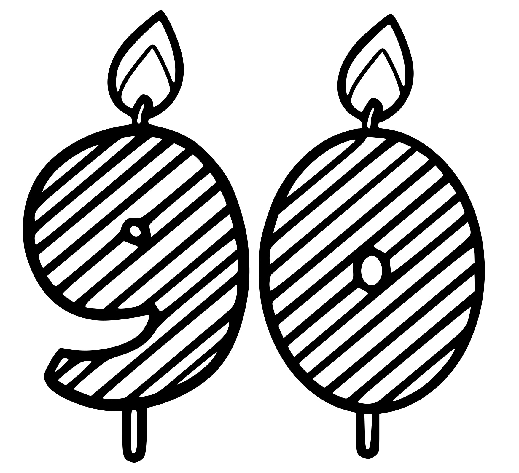 Coloriage 90 Ans - Anniversaire à imprimer