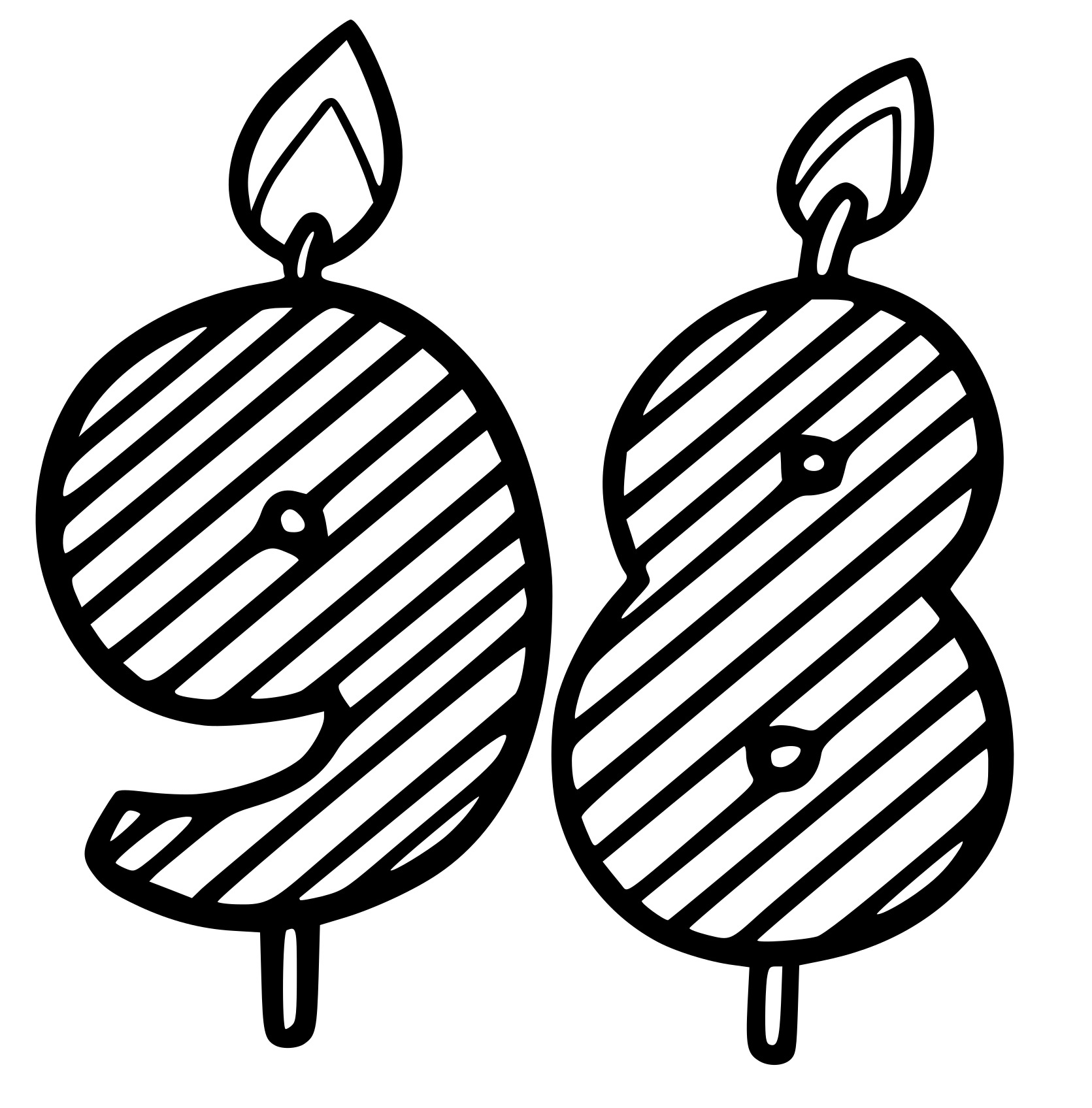 Coloriage 98 Ans - Anniversaire à imprimer