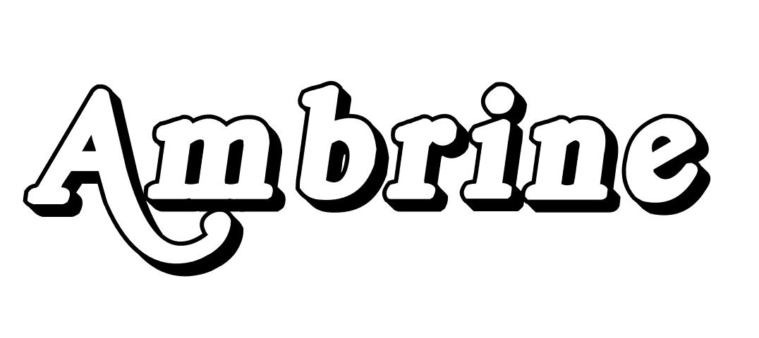 Coloriage Ambrine - Prénom à imprimer
