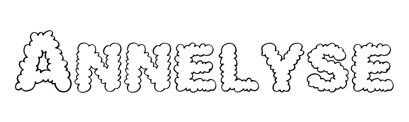 Coloriage Annelyse - Prénom à imprimer