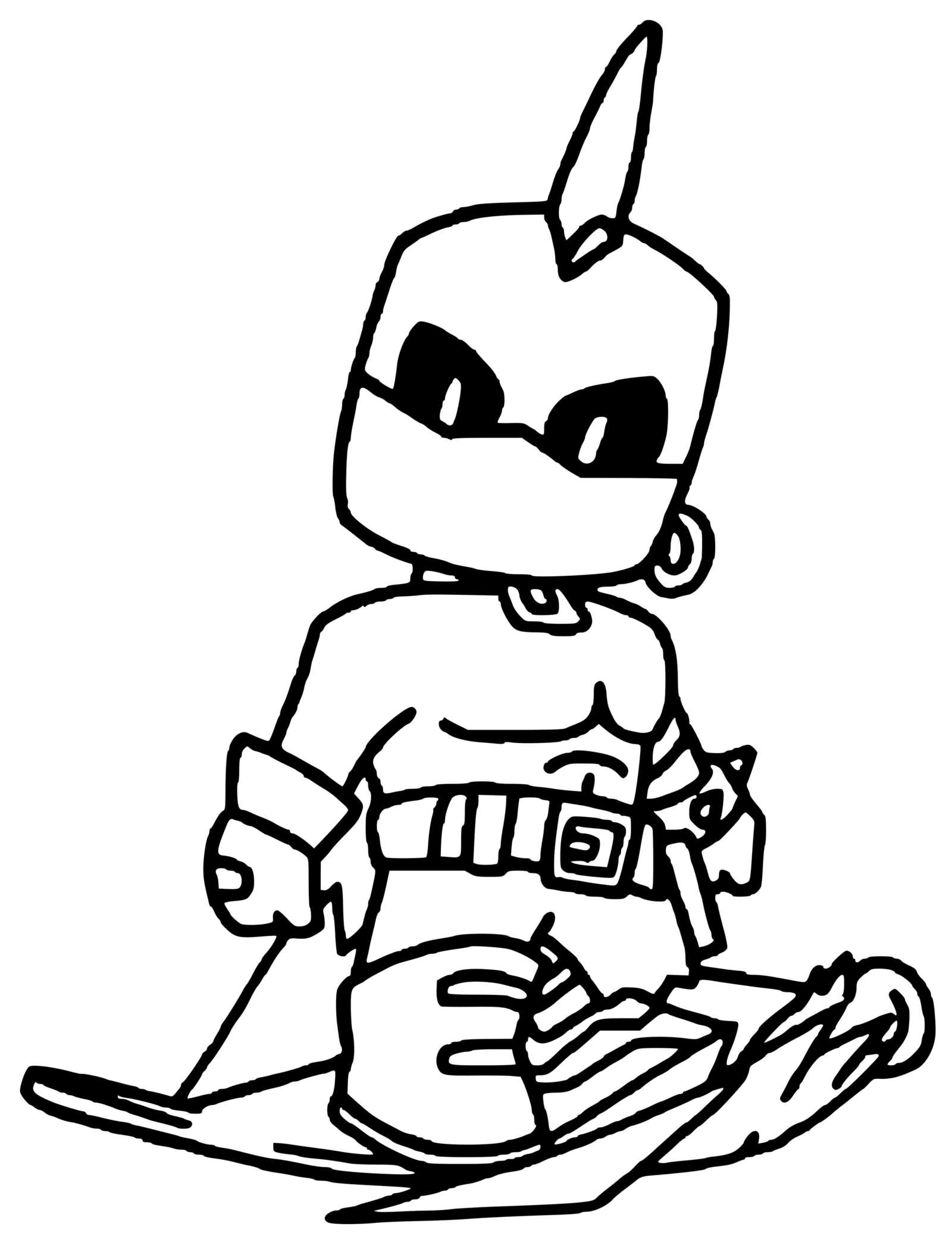 Coloriage Stumble guys
