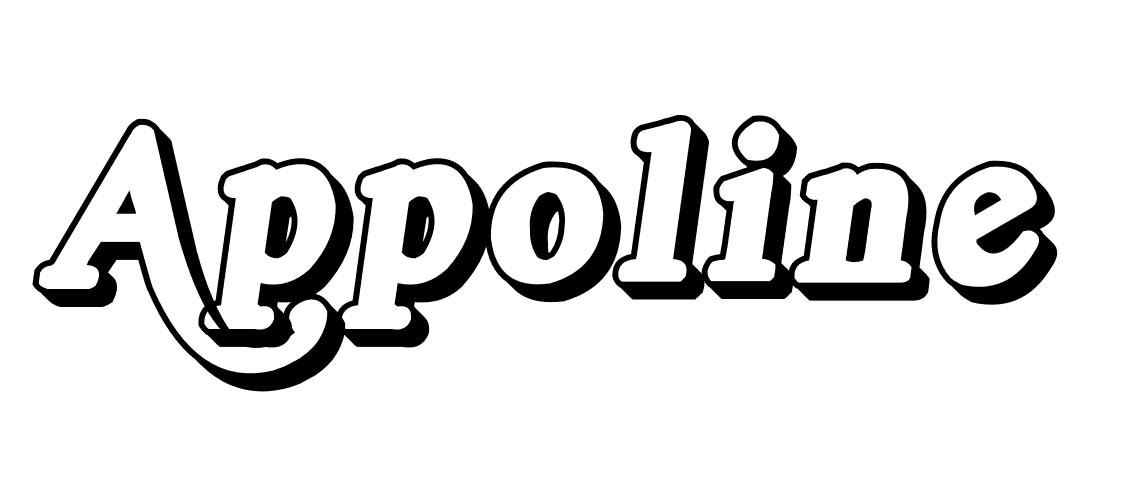 Coloriage Appoline - Prénom à imprimer