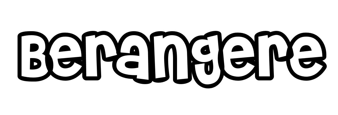Coloriage Berangere - Prénom à imprimer