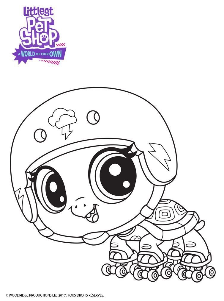 Coloriage Bev - Petshop à imprimer
