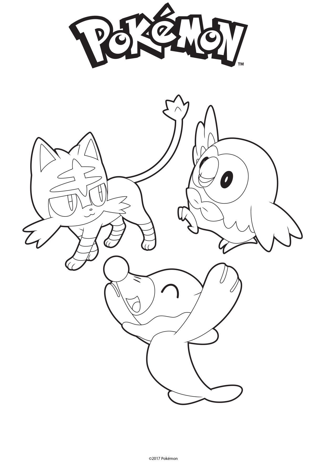 Coloriage Brindibou Otaquin Et Flamiaou - Gulli à imprimer
