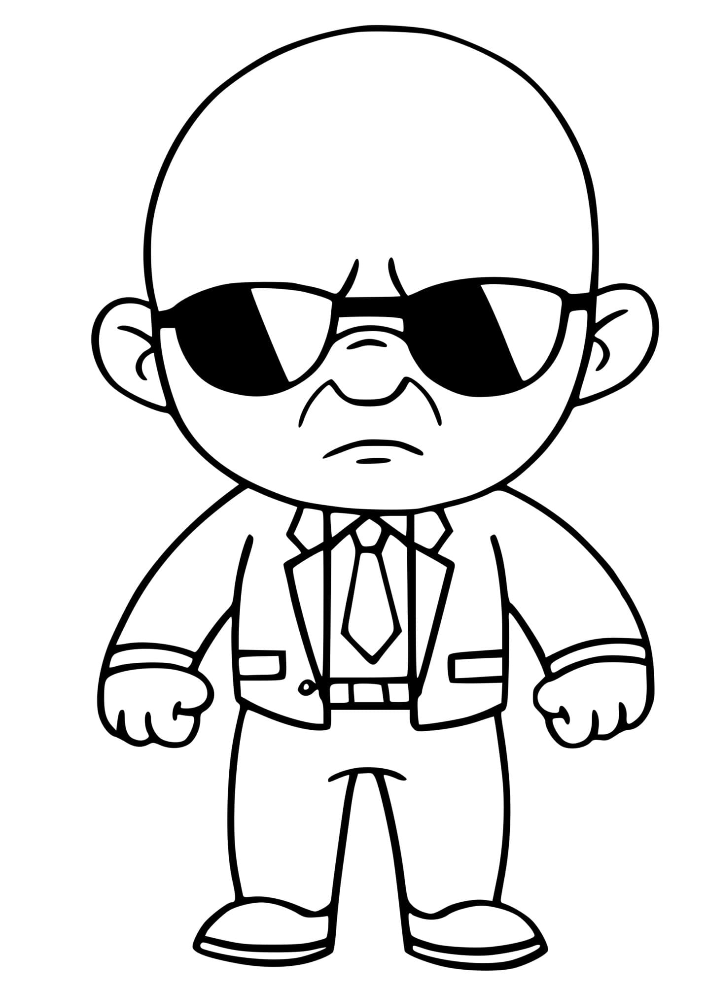 Coloriage Brutus Fortnite - Fortnite à imprimer