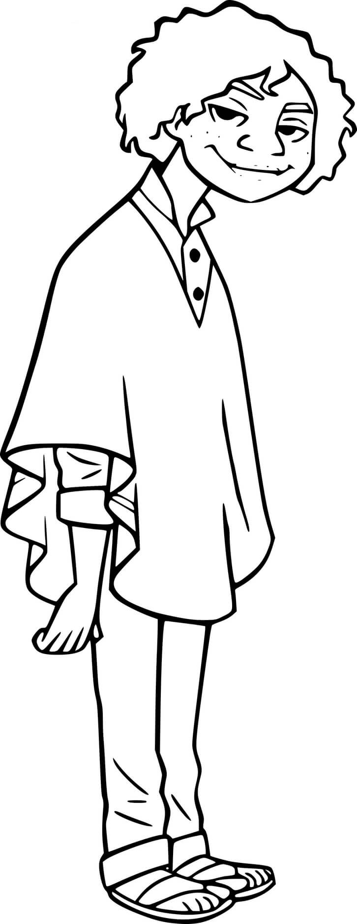 Coloriage Camilo Madrigal - Encanto à imprimer