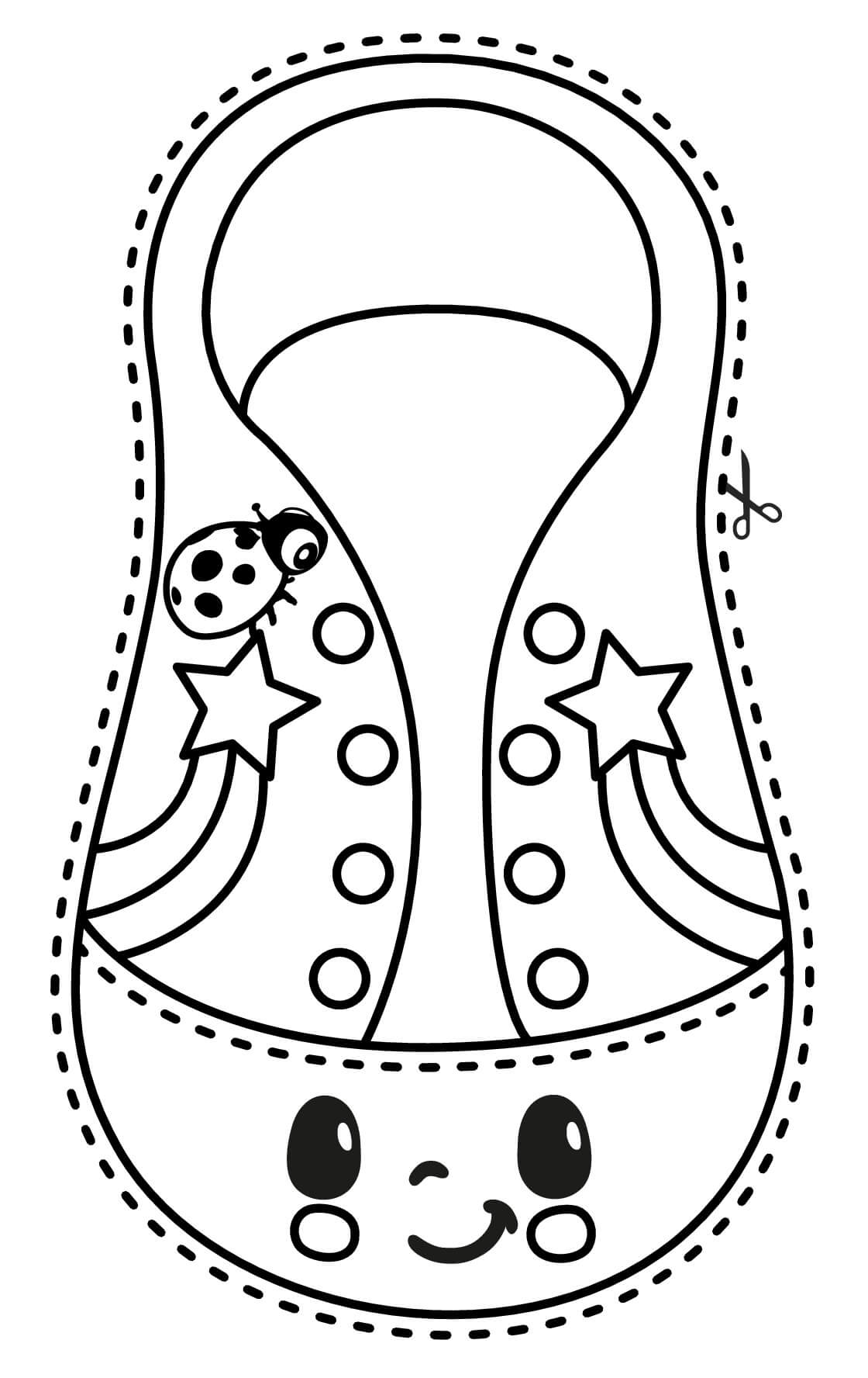 Coloriage Cocomelon Shoelace - Cocomelon à imprimer