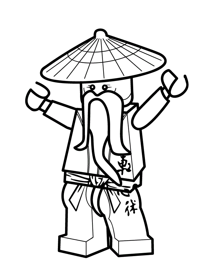 Coloriage Coloriage Ninjago 6 Dessin - Ninjago à imprimer