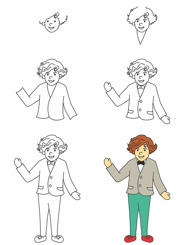 Coloriage Comment Dessiner Harrystyles - Comment dessiner à imprimer