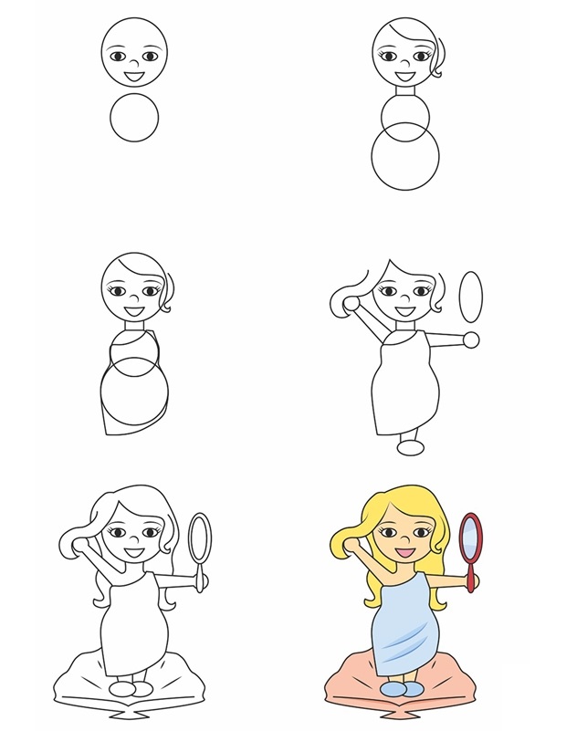 Coloriage Comment Dessiner Venus - Comment dessiner à imprimer