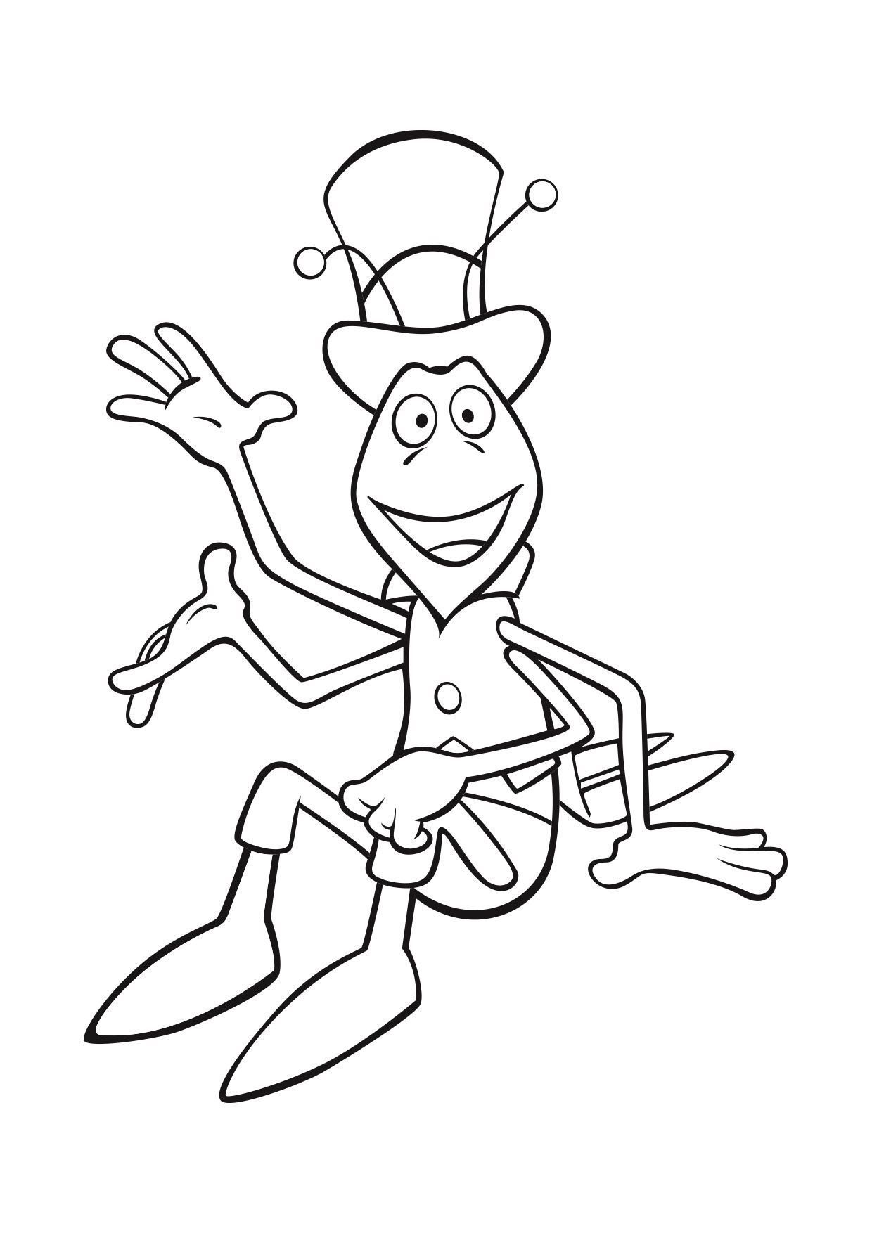 Coloriage Coucou Fourmi - Gulli à imprimer