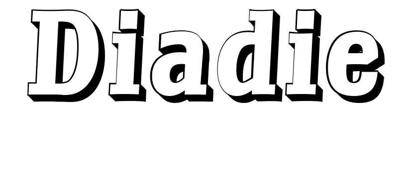 Coloriage Diadie - Prénom à imprimer