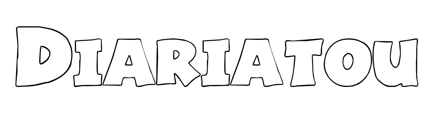Coloriage Diariatou - Prénom à imprimer