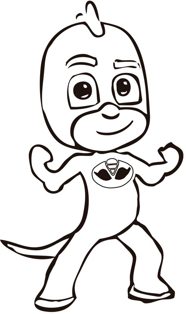 Coloriage Disney Junior Pyjamasques - Pyjamasques à imprimer