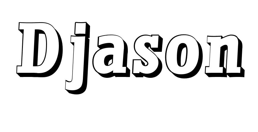 Coloriage Djason - Prénom à imprimer