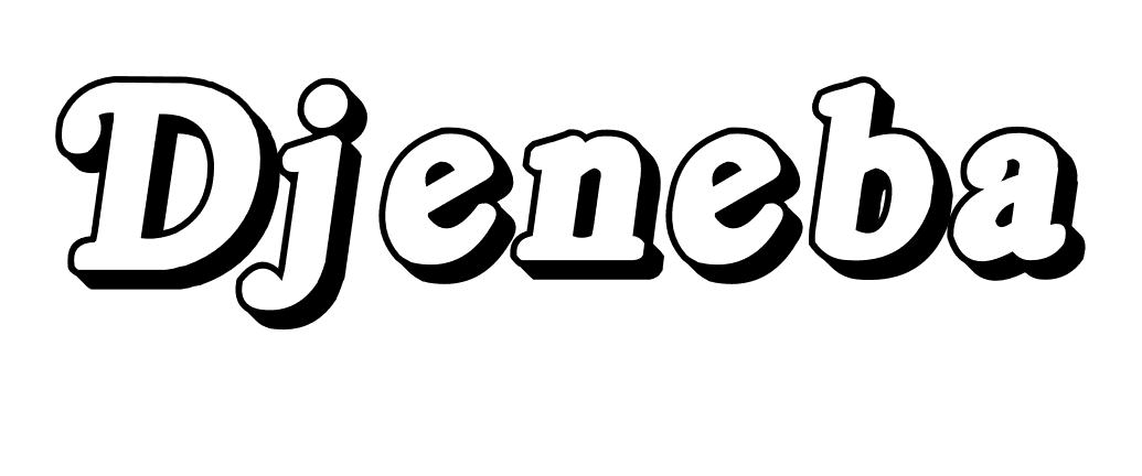 Coloriage Djeneba - Prénom à imprimer