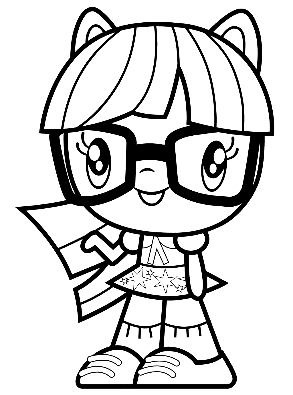 Coloriage Equestria Girl Twilight Sparkle - Cutie mark crew à imprimer