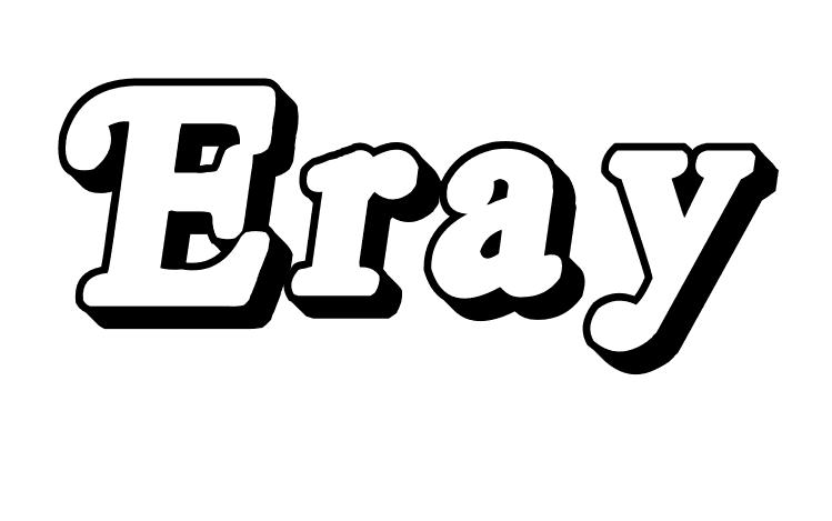 Coloriage Eray - Prénom à imprimer