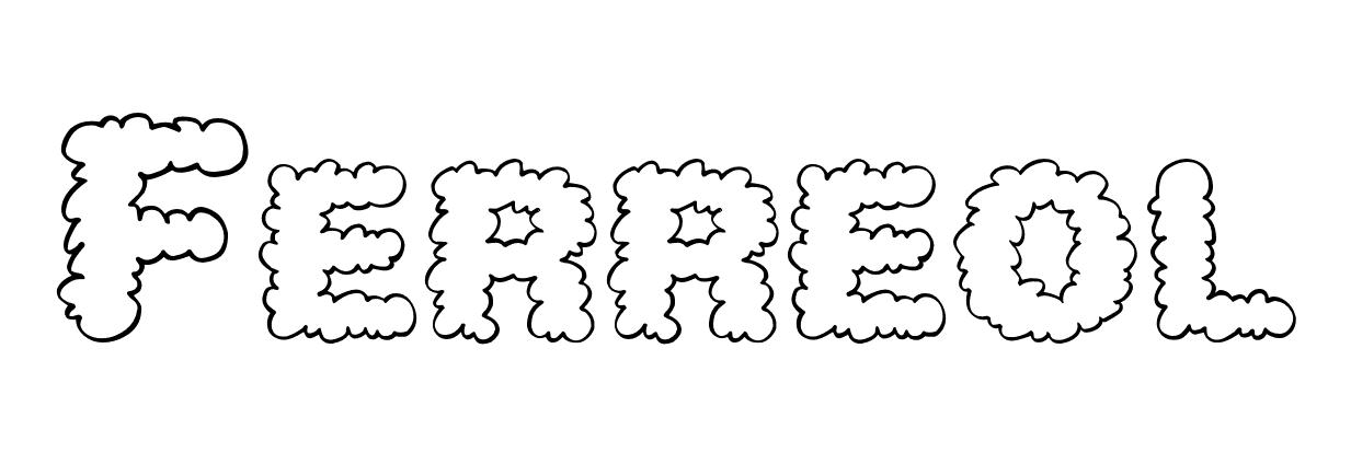 Coloriage Ferreol - Prénom à imprimer