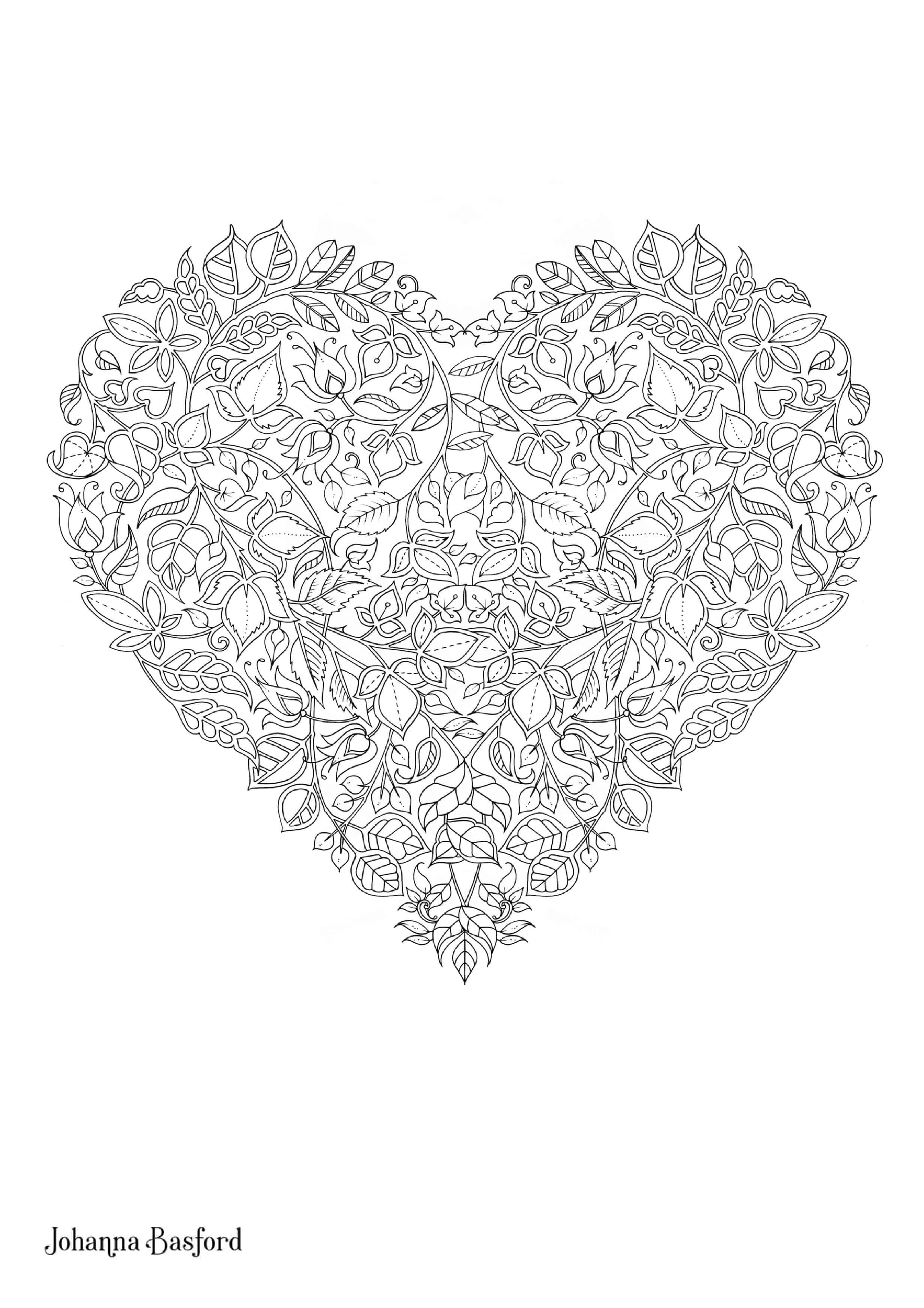 Coloriage Adulte par johanna basford