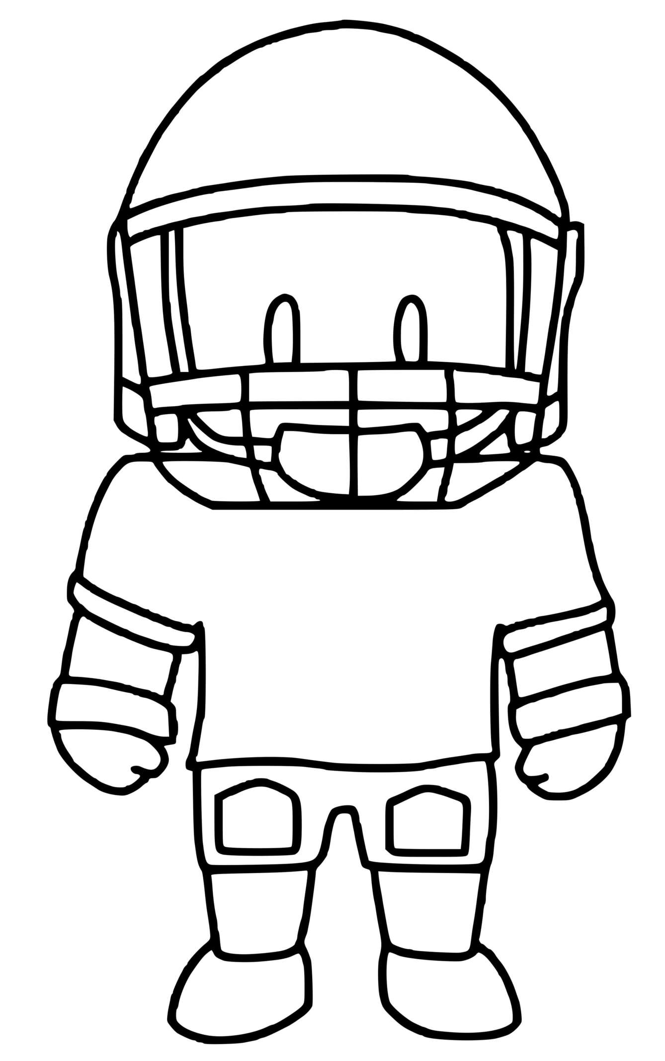 Coloriage Gridiron Stumble Guys - Stumble guys à imprimer