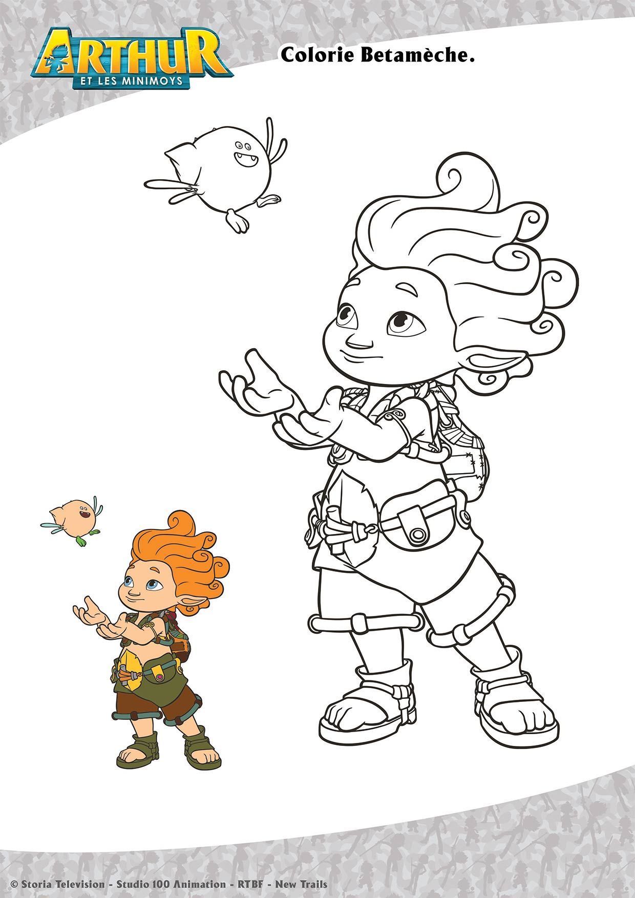 Coloriage Gulli Betameche - Gulli à imprimer