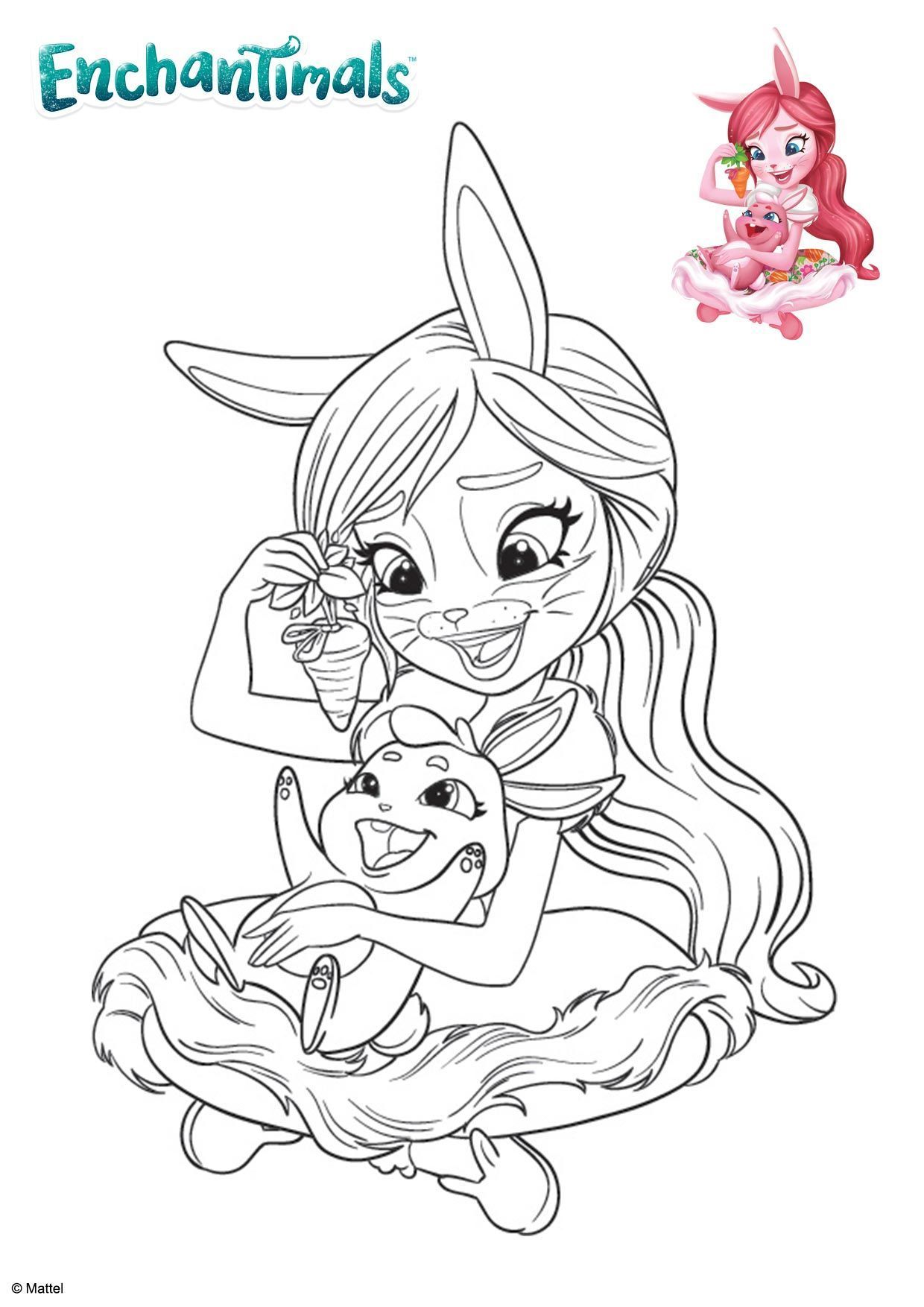 Coloriage Gulli Bree Et Twist - Gulli à imprimer