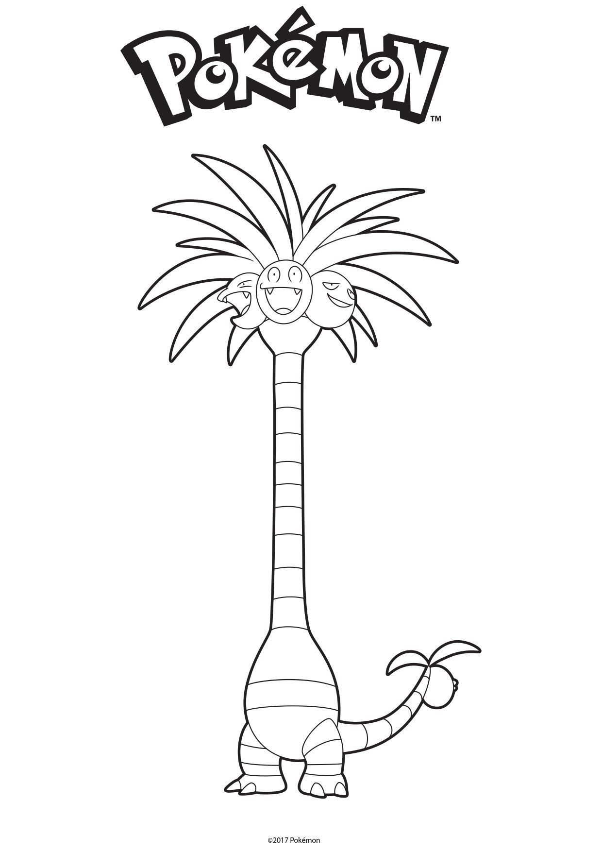 Coloriage Gulli Noadkoko D'Alola - Gulli à imprimer