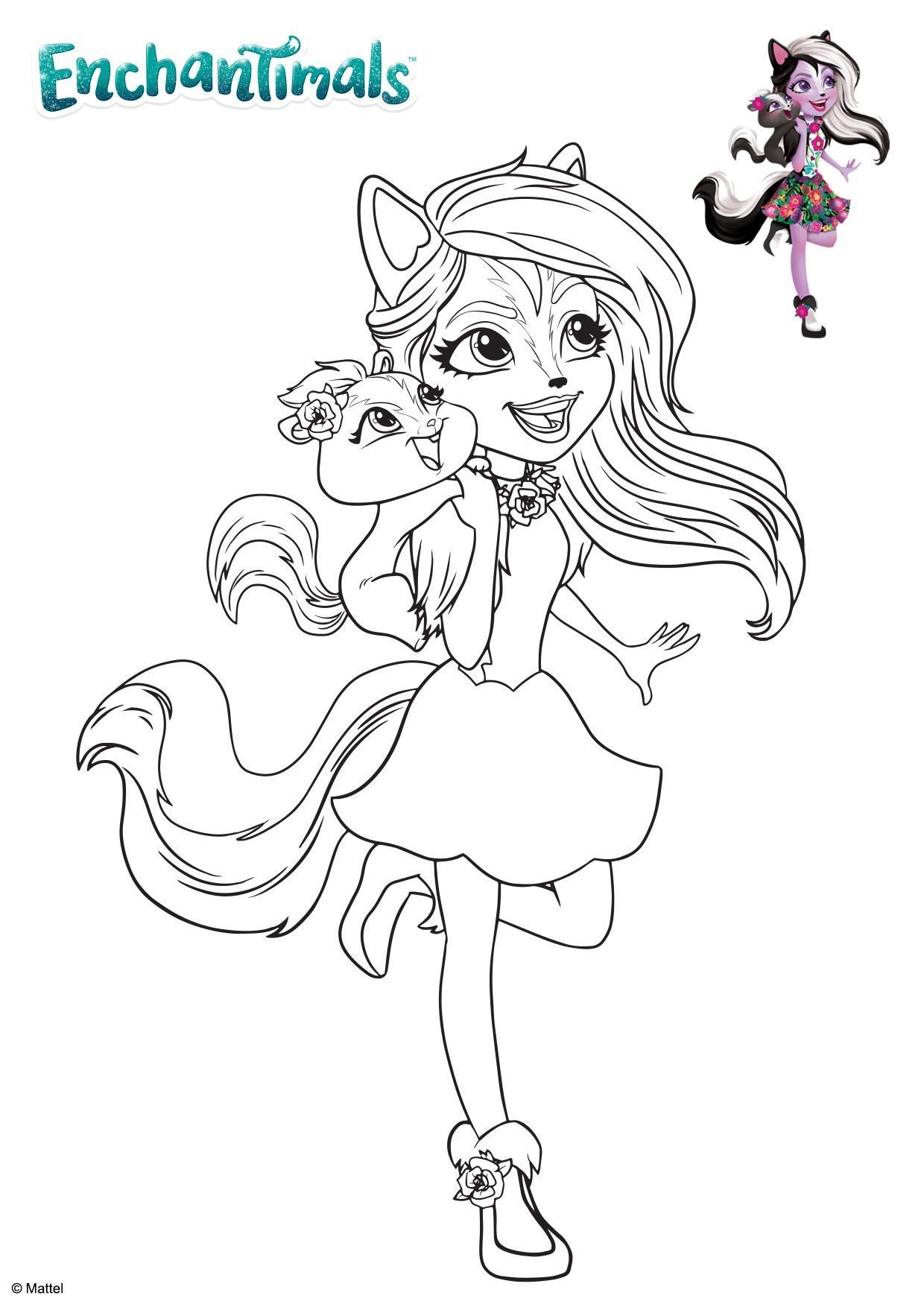 Coloriage Gulli Sage Et Caper - Gulli à imprimer
