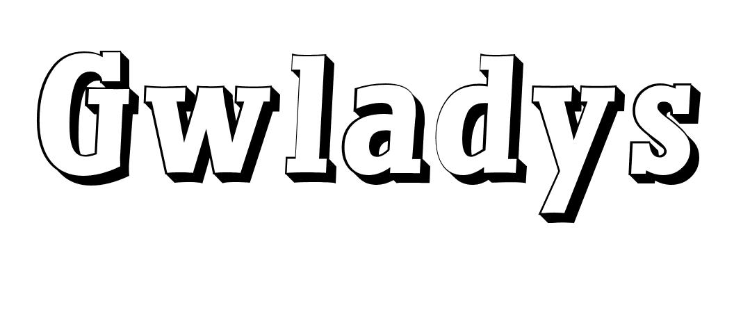 Coloriage Gwladys - Prénom à imprimer