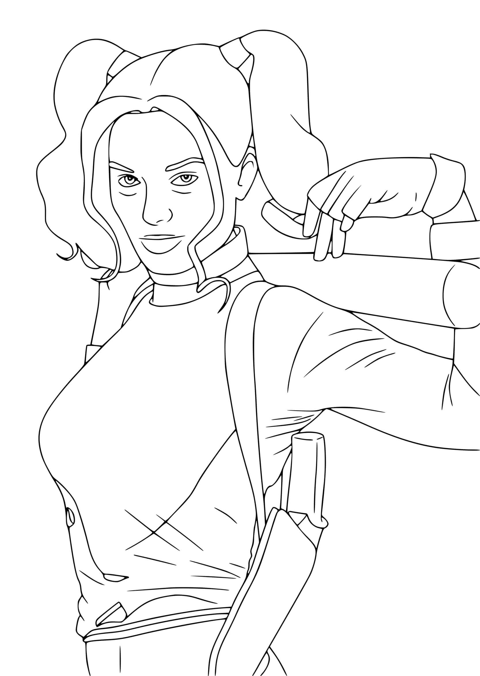 Coloriage Harley Quinn De Suicide Squad Film - Harley quinn à imprimer
