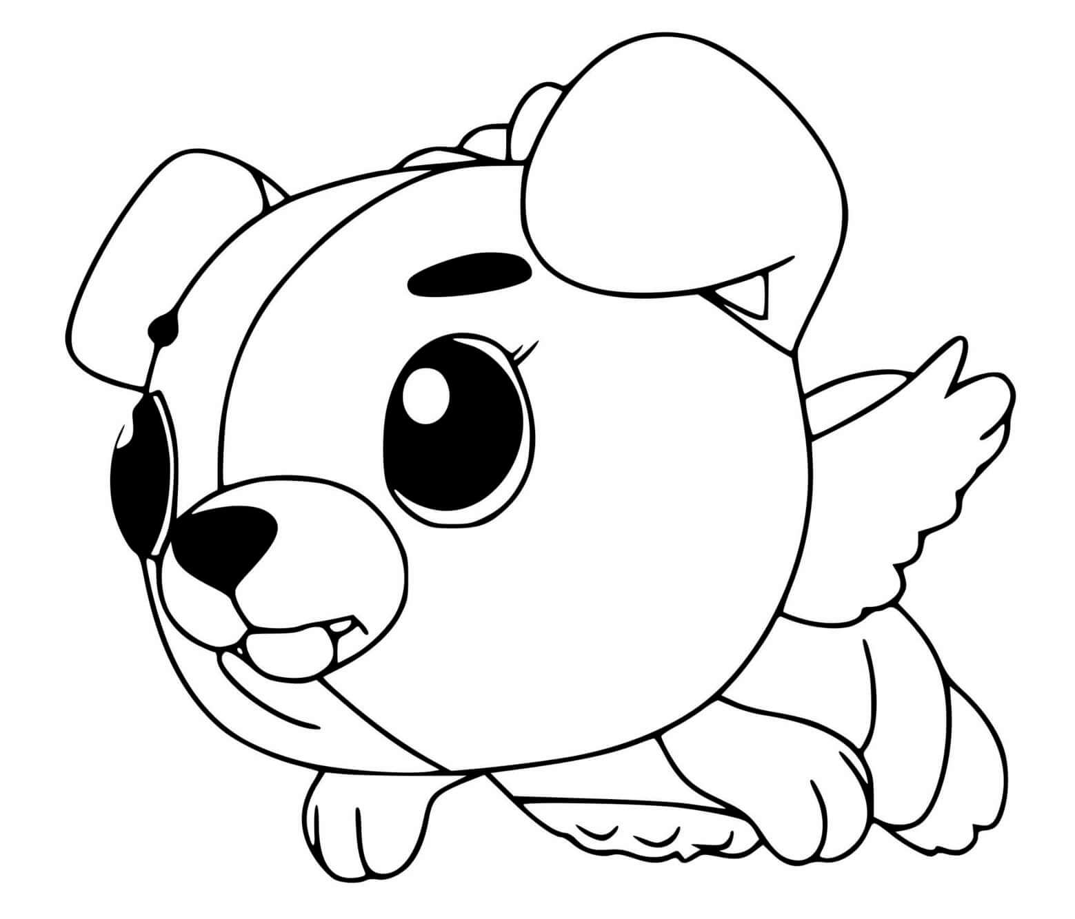 Coloriage Hatchimals Cloud Puppit - Hatchimals à imprimer