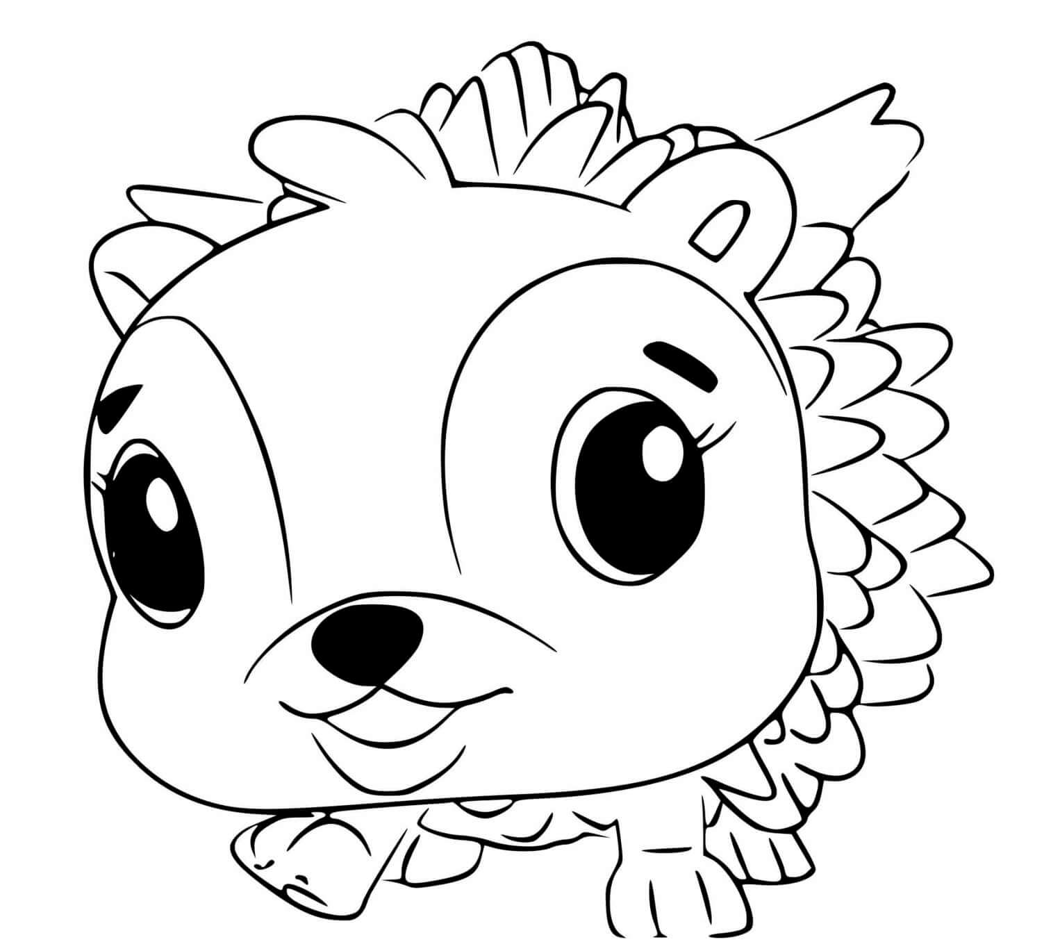 Coloriage Hatchimals Hedgyhen - Hatchimals à imprimer