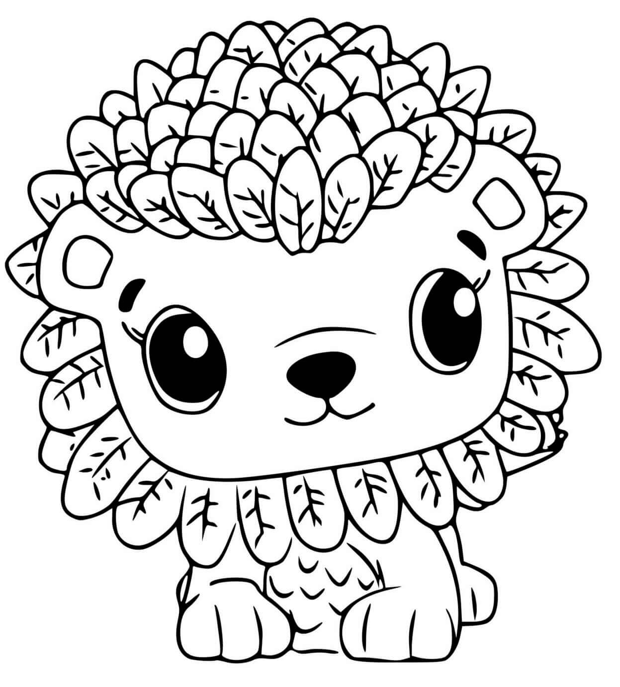 Coloriage Hatchimals Leoriole - Hatchimals à imprimer