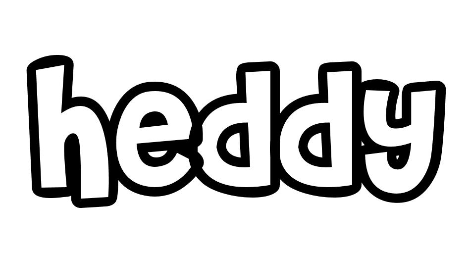 Coloriage Heddy - Prénom à imprimer