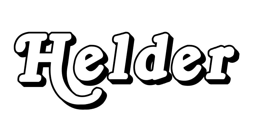 Coloriage Helder - Prénom à imprimer
